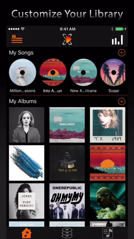 Zrzuty ekranu Next Play Music - Music Player & Library Manager