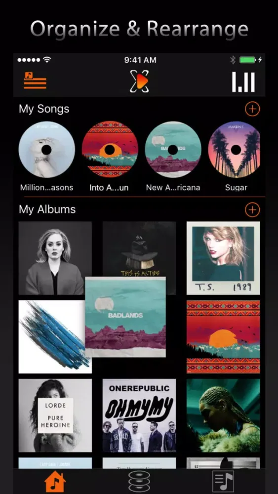 Zrzuty ekranu Next Play Music - Music Player & Library Manager