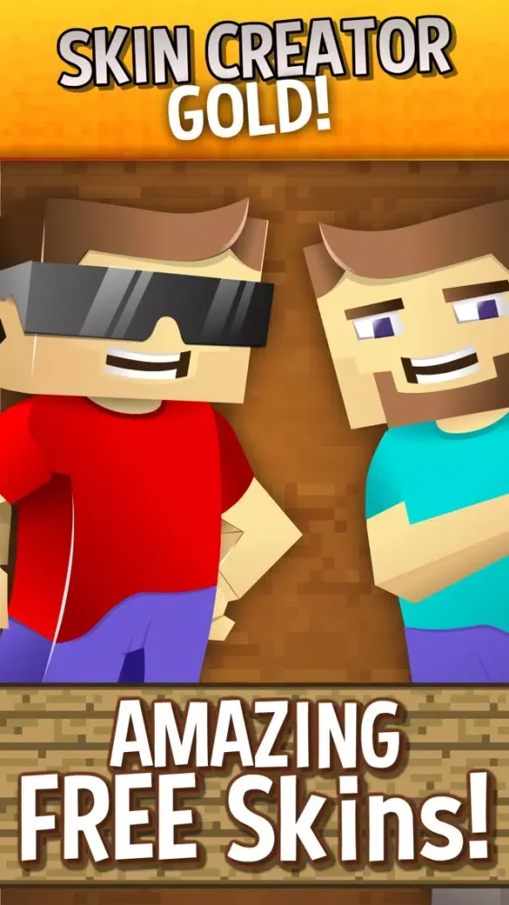 Skin Creator Gold For Minecraft Skins Screenshots