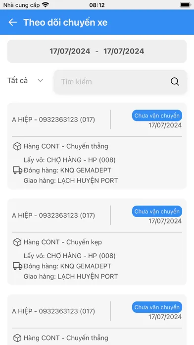 BK Logistics स्क्रीनशॉट