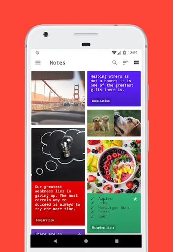 D Notes - notes and lists Screenshots
