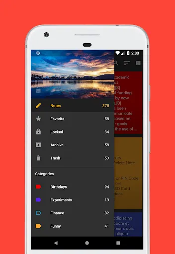 D Notes - notes and lists Screenshots