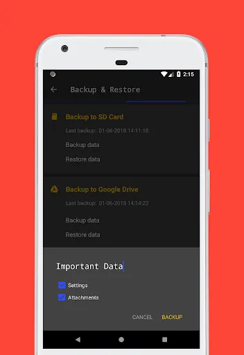 D Notes - notes and lists Screenshots