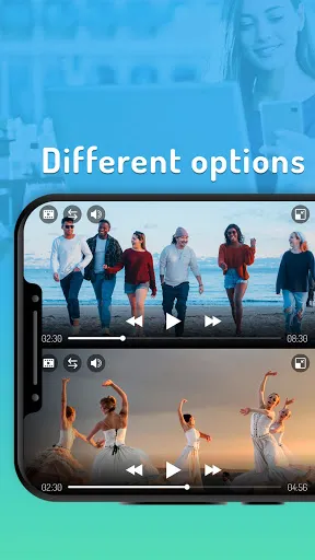 Captures d'écran de Multi Screen Video Player