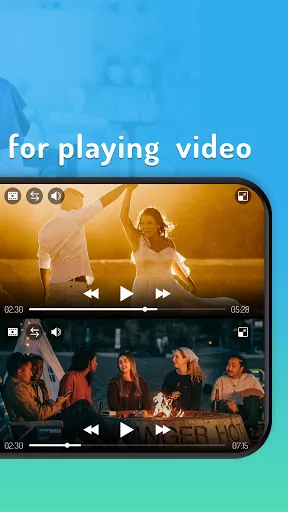 Captures d'écran de Multi Screen Video Player