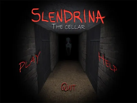 Capturas de tela do Slendrina The Cellar iPad 