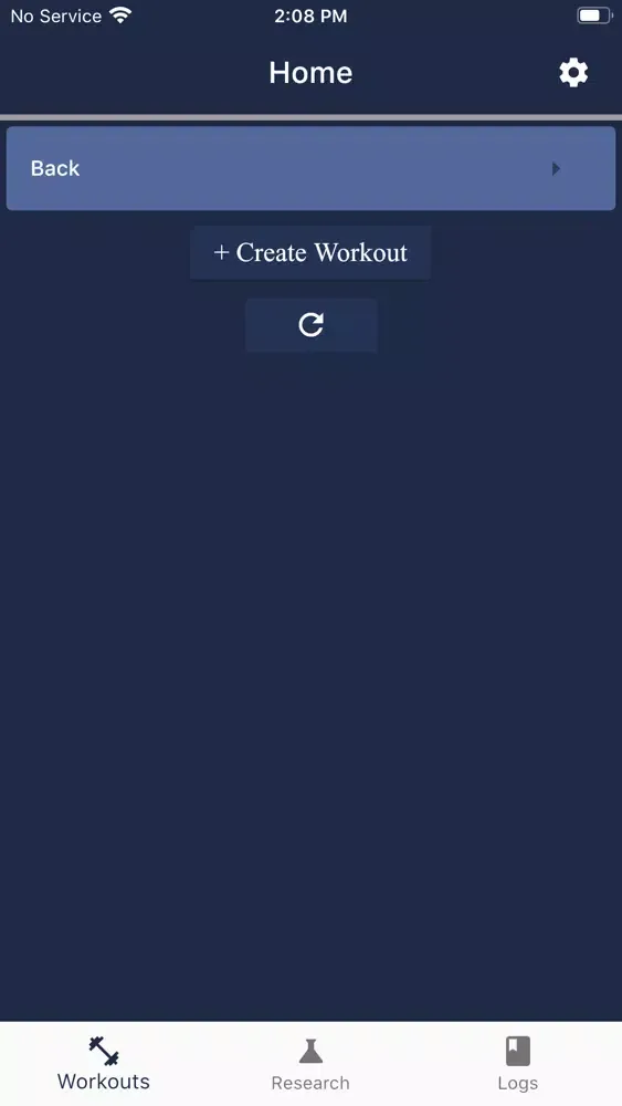 ภาพหน้าจอของ Gym Brain - Workout Creator