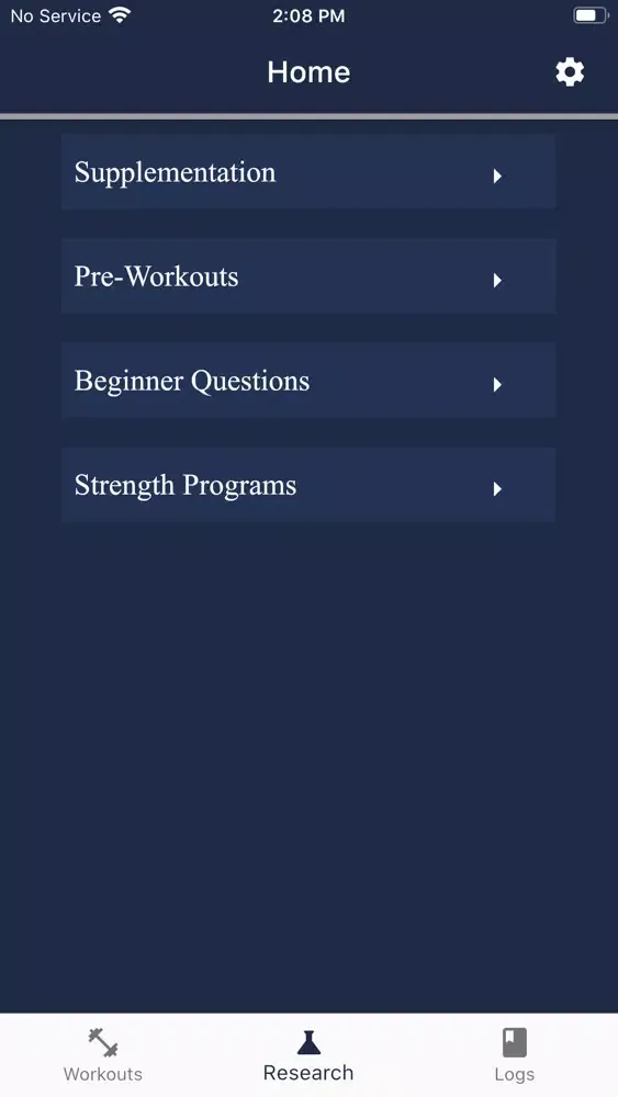 ภาพหน้าจอของ Gym Brain - Workout Creator