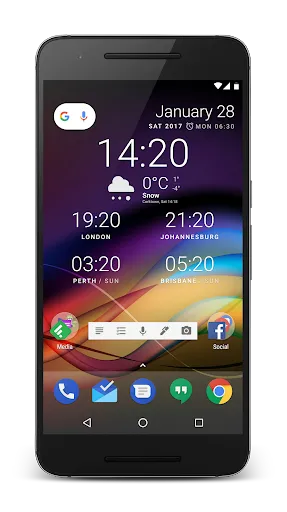 Captures d'écran de Chronus Information Widgets
