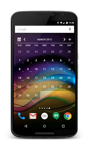 Captures d'écran de Chronus Information Widgets