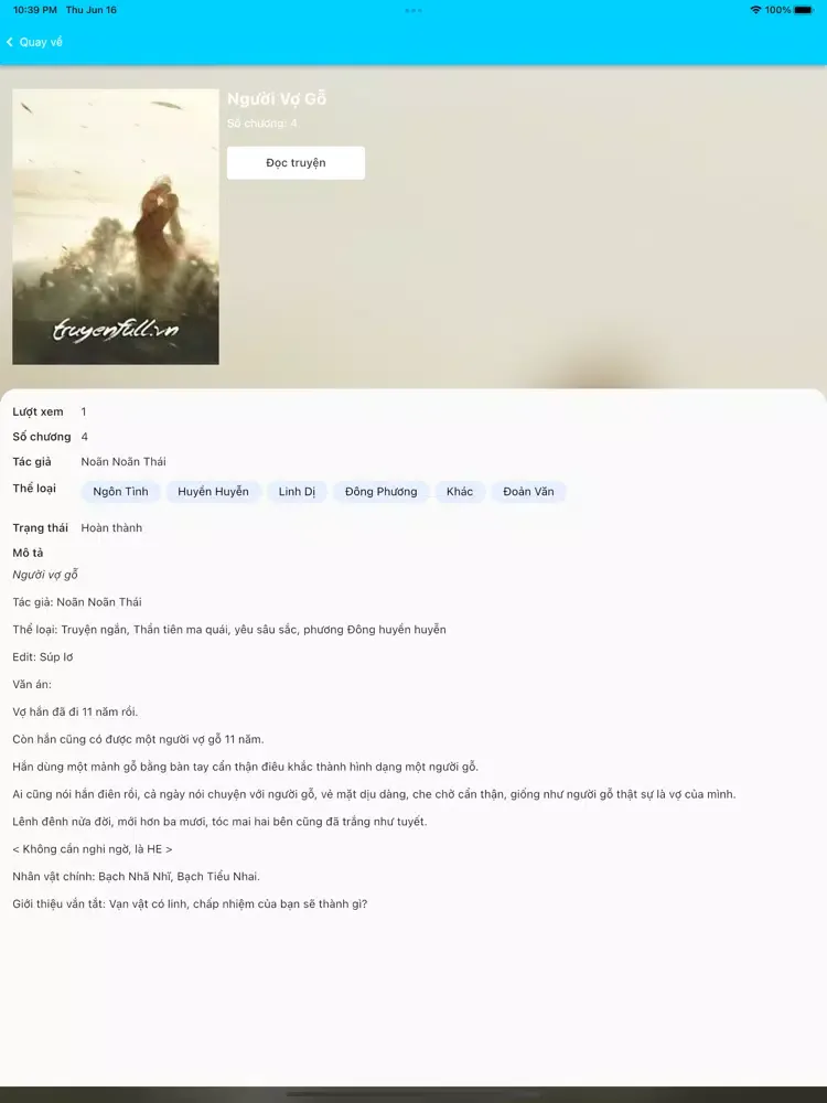 Capturas de tela do Manhua - Đọc truyện ngôn tình iPad 