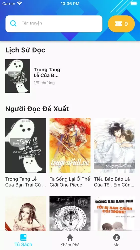 Capturas de tela do Manhua - Đọc truyện ngôn tình