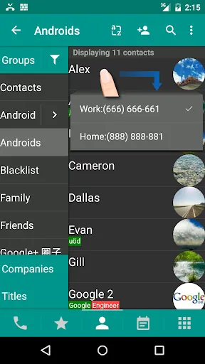 DW Contacts & Phone & SMS应用截图
