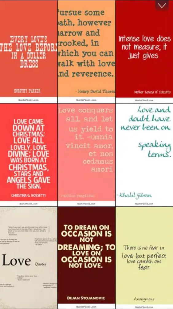 Love Messages - Romantic Love Quotes for Couples Screenshots