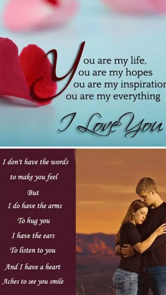 Love Messages - Romantic Love Quotes for Couples Screenshots