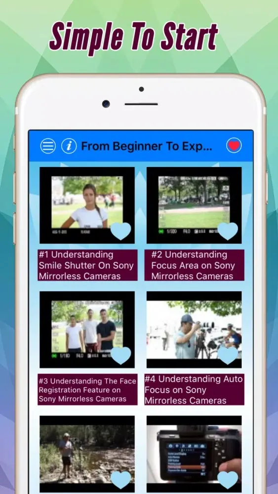 Videos Training For Sony A58 Pro Screenshots