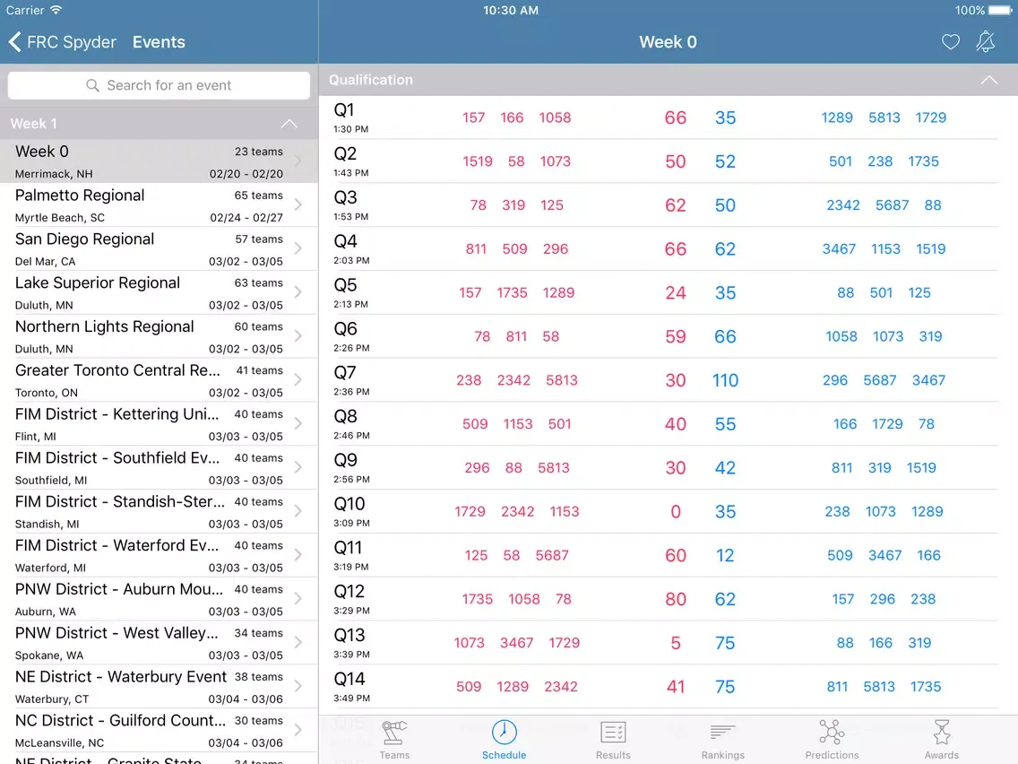 FRC Spyder iPad  Screenshots