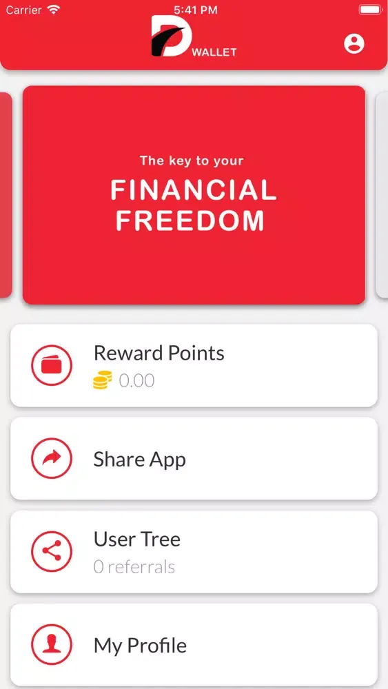 D-Wallet 스크린샷