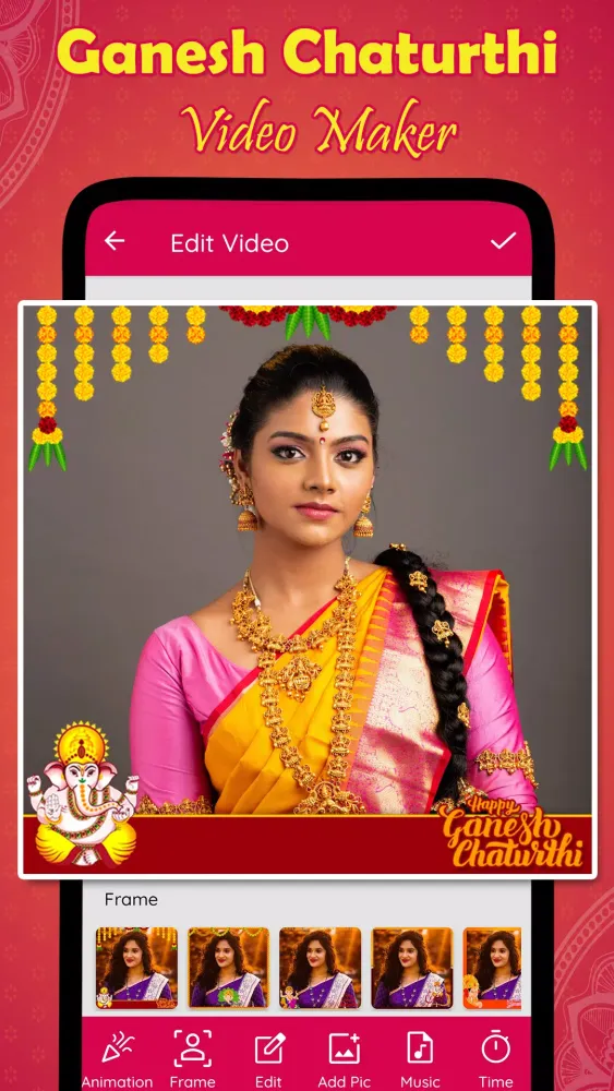 Tangkapan skrin Ganesh Video Maker