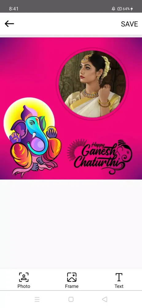Capturas de tela do Ganesh Photo Frame