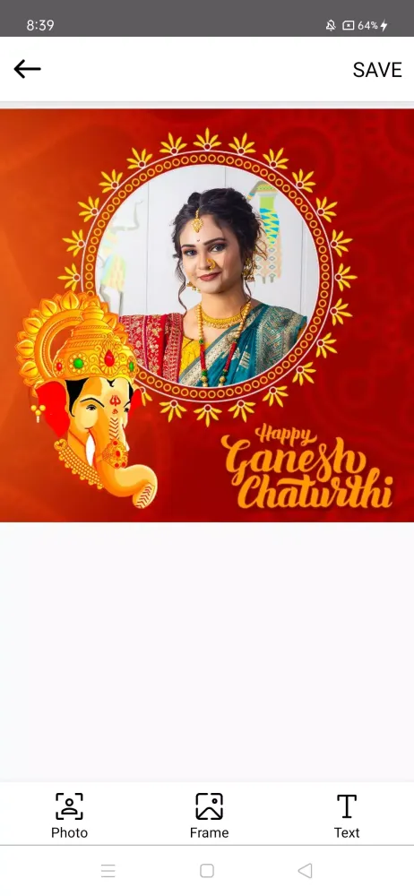 Capturas de tela do Ganesh Photo Frame