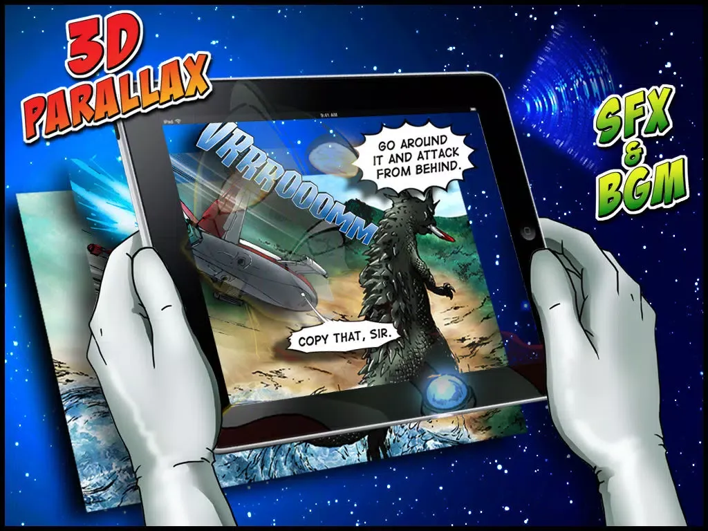Zrzuty ekranu Ultraman Comic Ep.1 iPad 