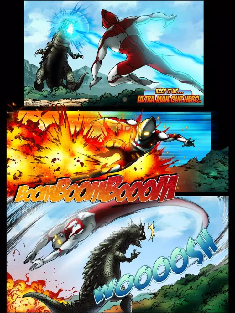 Zrzuty ekranu Ultraman Comic Ep.1 iPad 