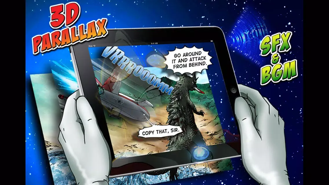 Zrzuty ekranu Ultraman Comic Ep.1