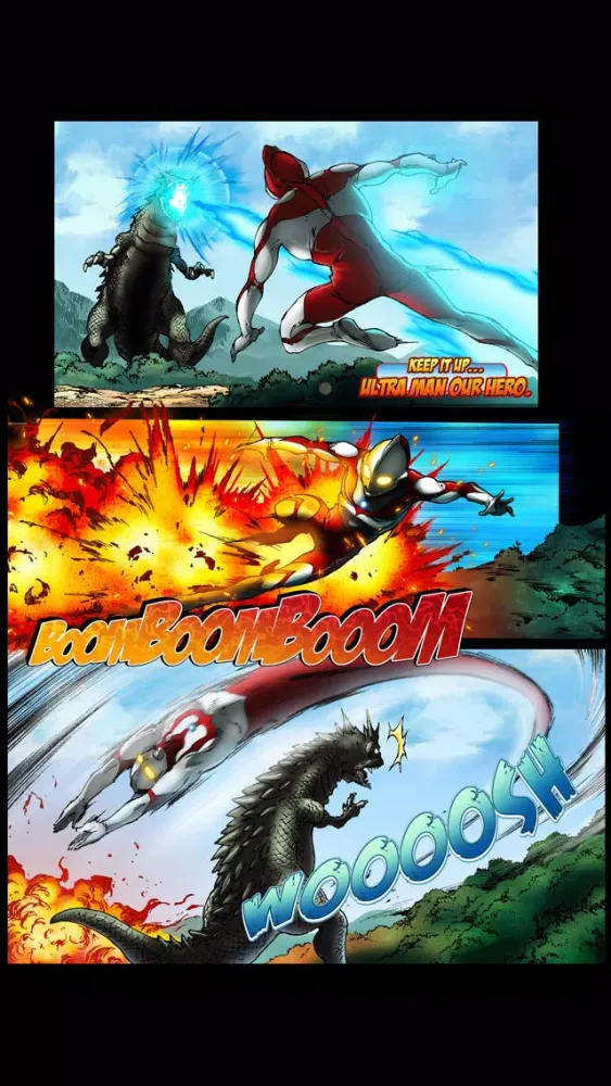 Zrzuty ekranu Ultraman Comic Ep.1