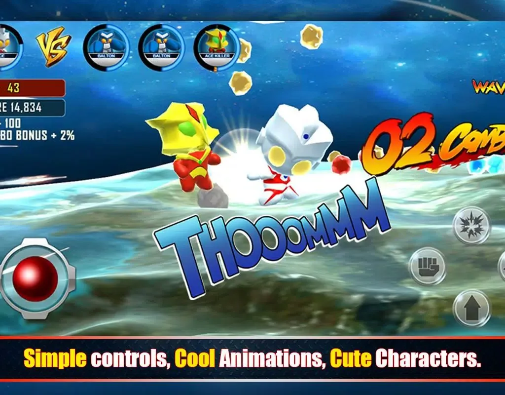Ảnh chụp màn hình của Ultraman Rumble