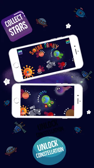 Ảnh chụp màn hình của Solar Family: Planets for Kids