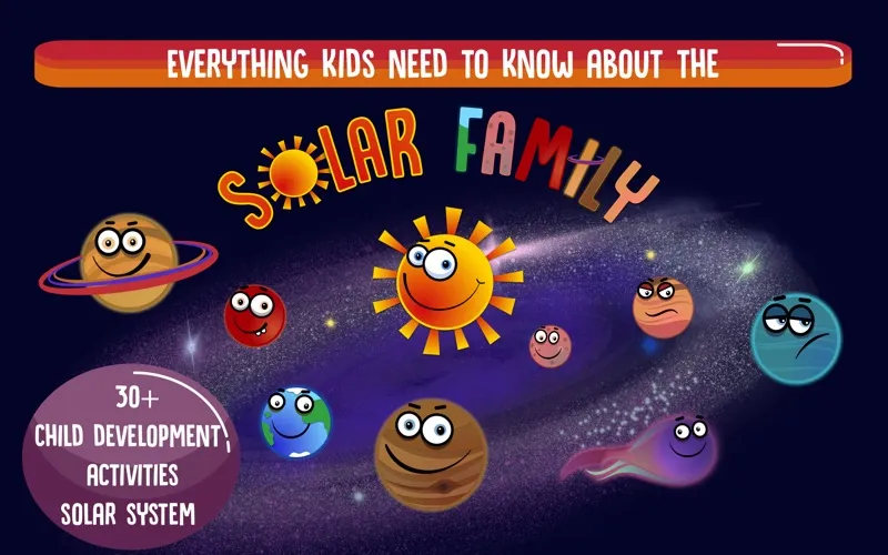 Capturas de pantalla de Solar Family: Kids EduGames - Solar System Planets