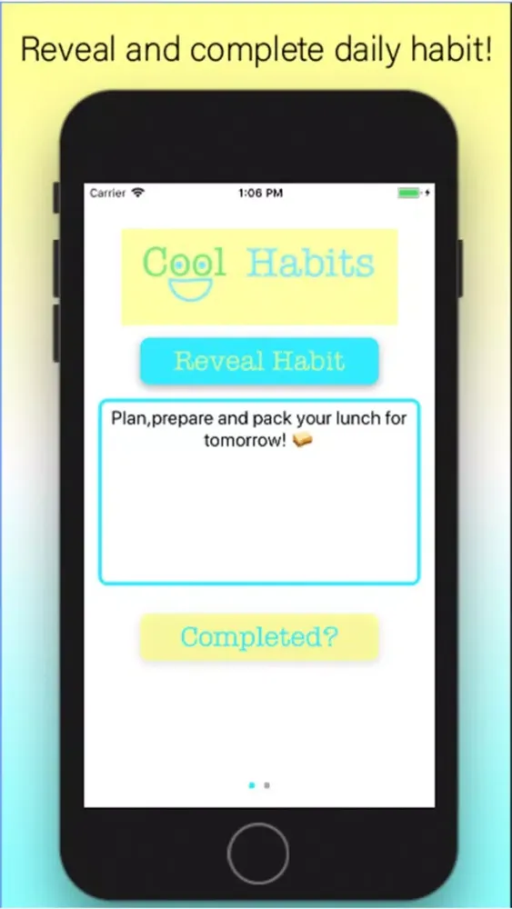 Zrzuty ekranu Cool Habits