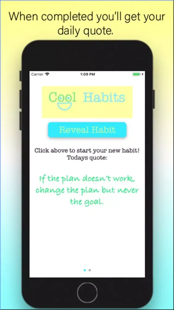 Zrzuty ekranu Cool Habits