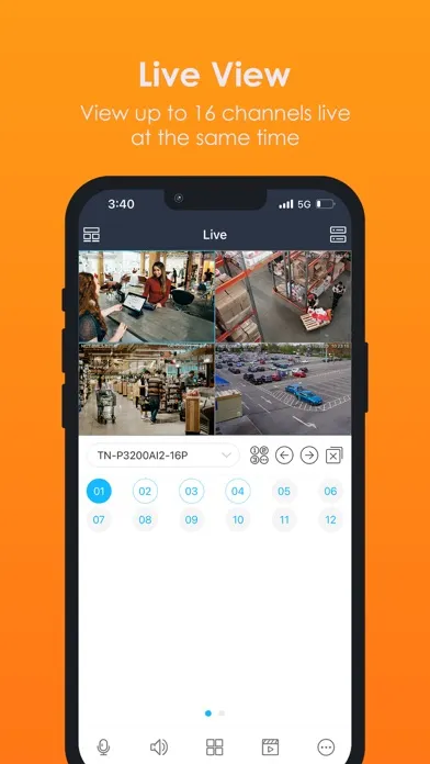 Nuvico Xcel Mobile Screenshots