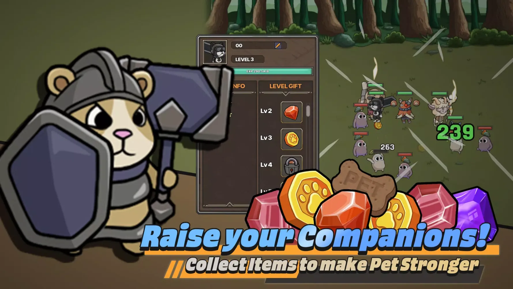 Pet’s War : Idle Screenshots