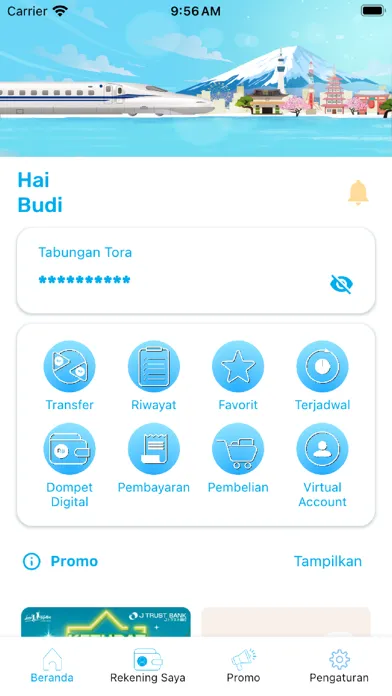 Ảnh chụp màn hình của J MOBILE by J Trust Bank