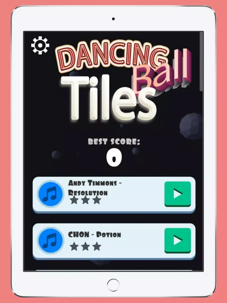 Capturas de pantalla de Dancing Ball Tiles iPad 