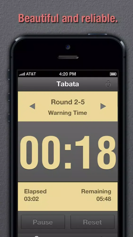 Tangkapan layar Round Timer Pro - For Fitness and Workouts