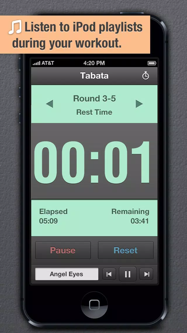 Round Timer - For Fitness and Workouts स्क्रीनशॉट