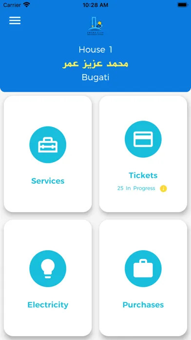 Tangkapan layar Smart City management system