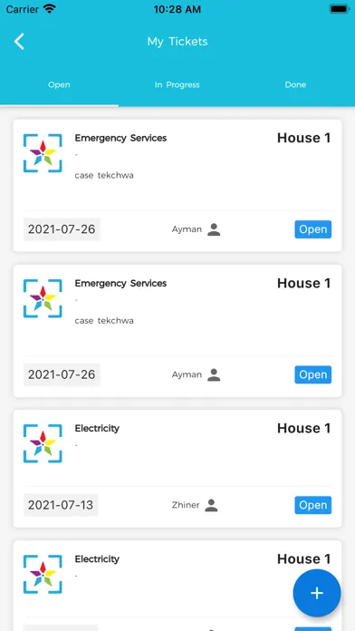 Tangkapan layar Smart City management system