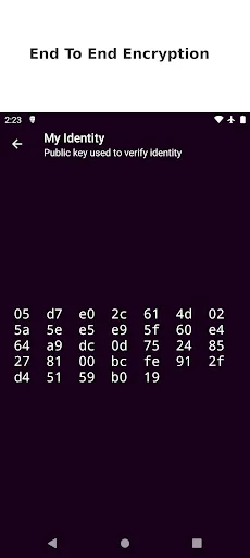 Anonymous Messenger Screenshots