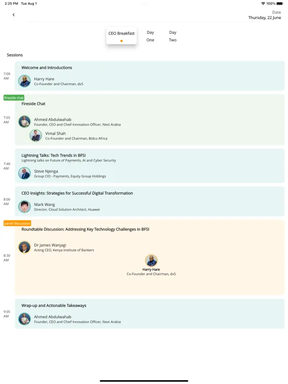 Capturas de tela do Smart Industry dx5 iPad 