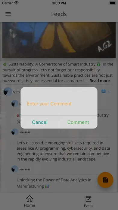 Capturas de tela do Smart Industry dx5