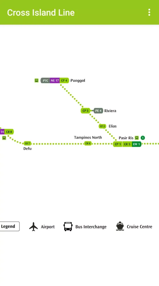 Singapore Train Map (Offline)应用截图