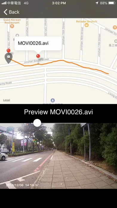 Captures d'écran de WBVR-Bikesafe