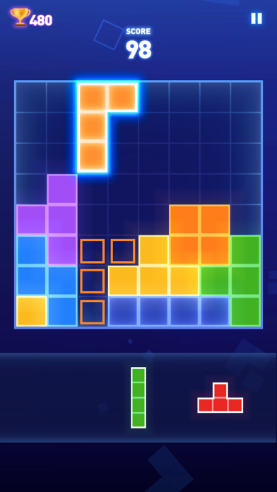 Tangkapan skrin Block Puzzle - Brain Test Game
