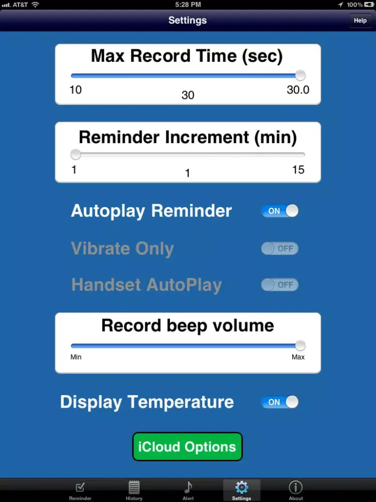 تصاویر DX Voice Reminder iPad 