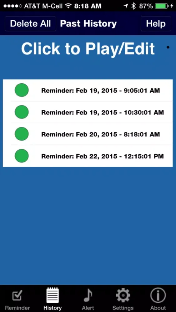 تصاویر DX Voice Reminder